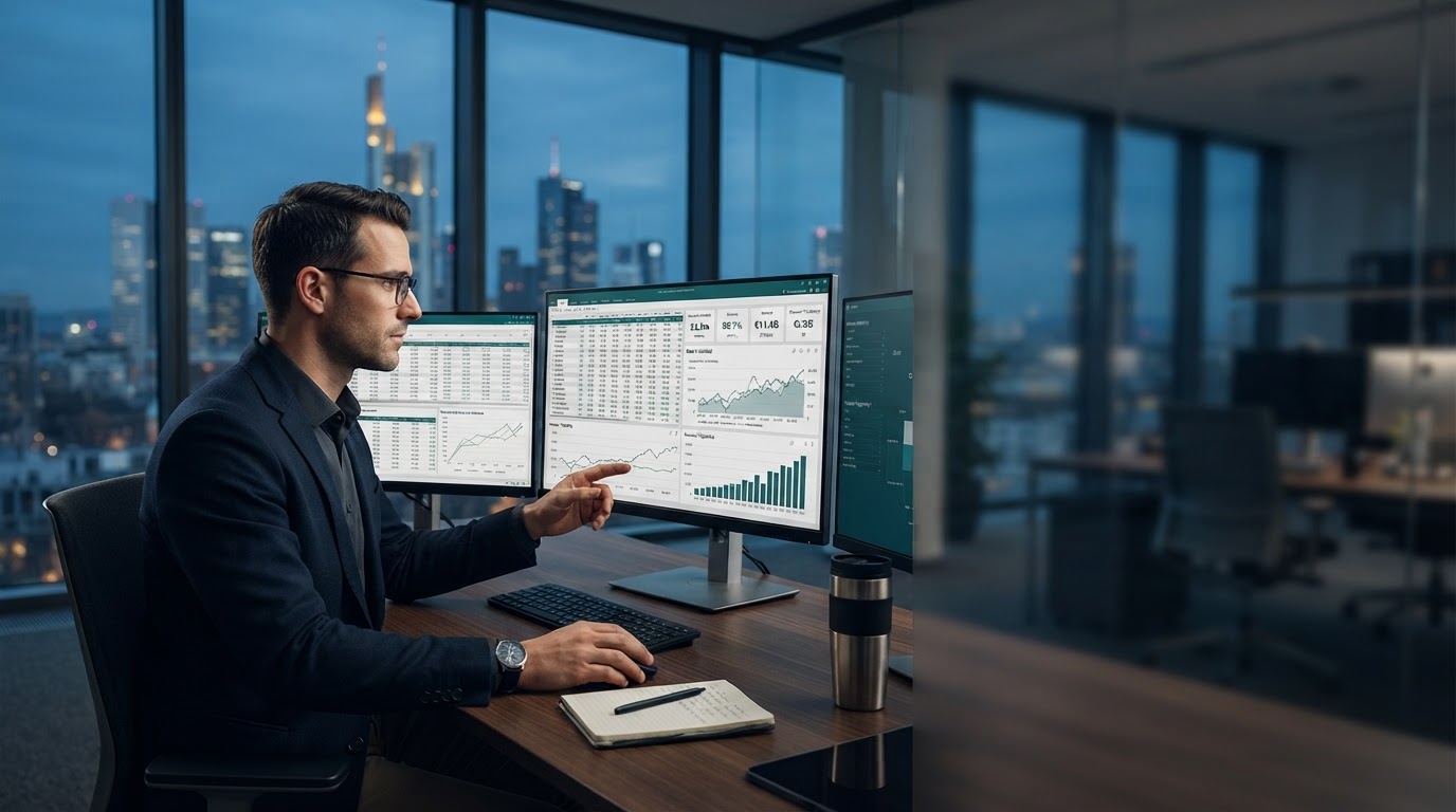 Kyrmexa Oqvelin Echtzeit-Datenanalyse Dashboard für Trading-Entscheidungen